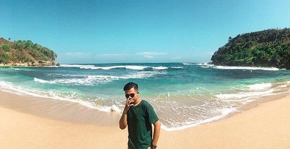 Pantai Pangi di Blitar Jawa Timur 10