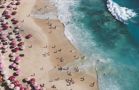 Potret Indahnya Lokasi Wisata Pantai Dreamland Pecatu Bali dan Berapa Harga Tiket Masuknya? 2