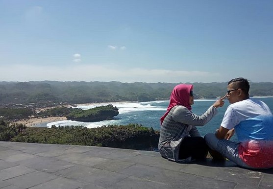 Arah Rute Menuju Pantai Sarangan Gunung Kidul 4