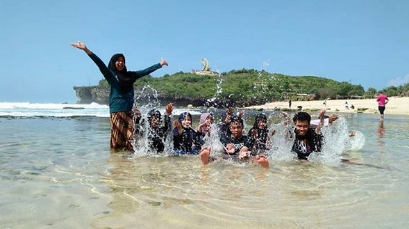 Arah Rute Menuju Pantai Sarangan Gunung Kidul 5