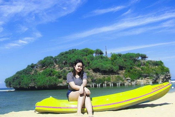 Jalan Menuju Lokasi Pantai Drini di Gunung Kidul Yogyakarta dan Berapa Harga Tiket Masuknya? 6