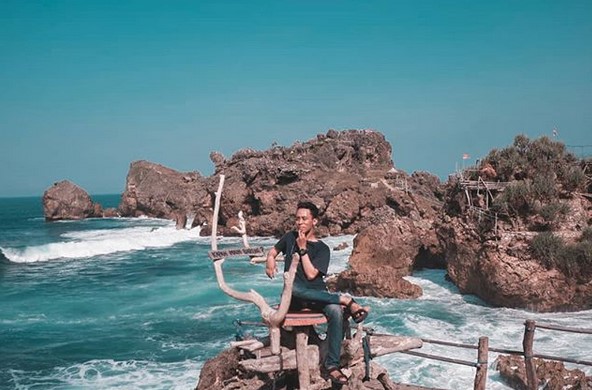 Pantai Siung Jogja, Pasir Putihnya Cukup Indah 3 Pantai Siung Jogja, Pasir Putihnya Cukup Indah 2