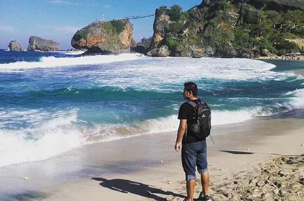 Pantai Siung Jogja, Pasir Putihnya Cukup Indah 4 Pantai Siung Jogja, Pasir Putihnya Cukup Indah 3