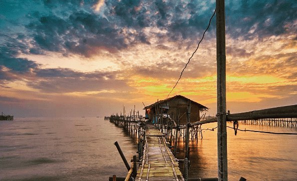 Mancing di Pantai Tanjung Pasir Tangerang 5