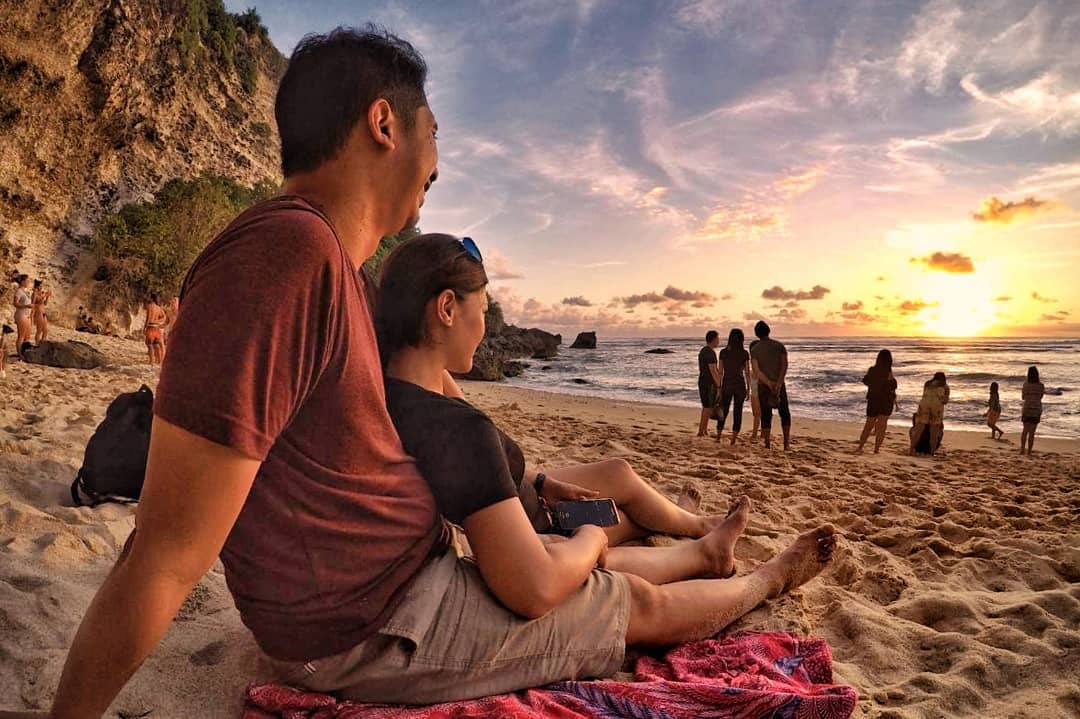 Cara Ke Pantai Green Bowl Bali 9