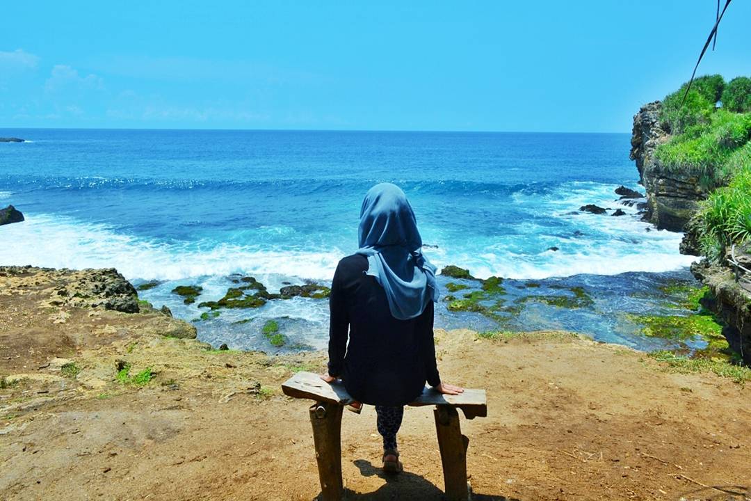 Jalan Menuju Pantai Jogan Jogja 8