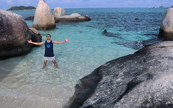 Pantai Tanjung Kelayang Berada di Kepulauan Bangka Belitung 1
