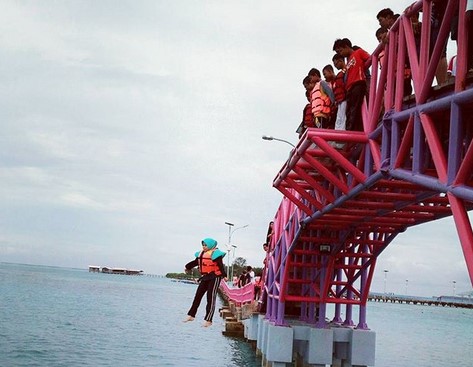 Inilah 10 Spot Foto Menarik di Pulau Tidung 7