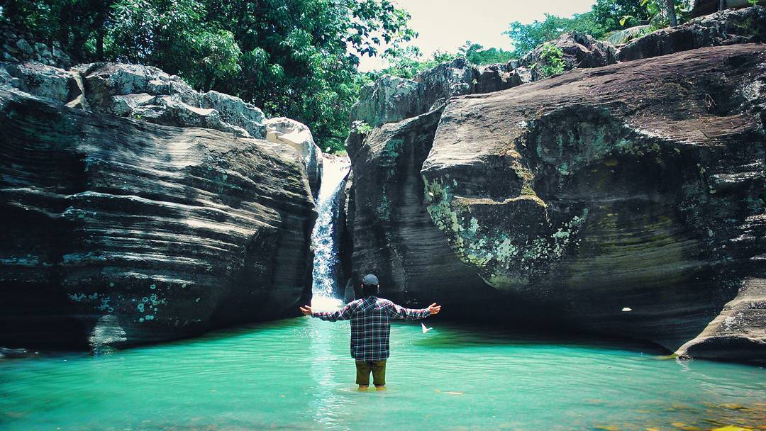 Air Terjun Curug Luweng Sampang Gunung Kidul Jogja 7