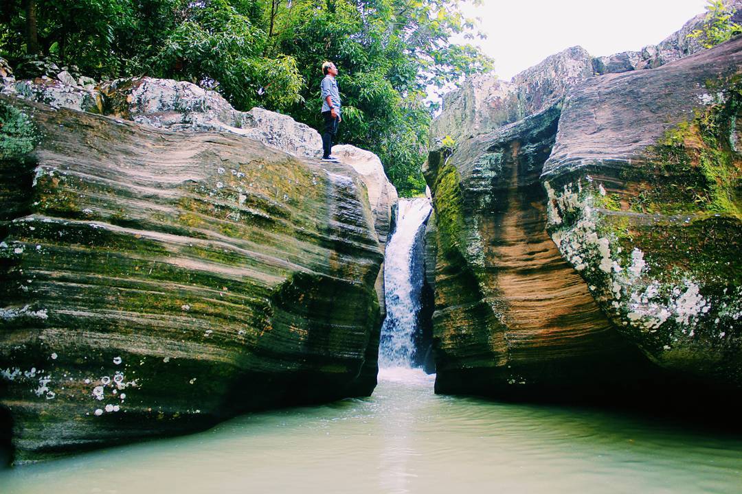 Air Terjun Curug Luweng Sampang Gunung Kidul Jogja 6