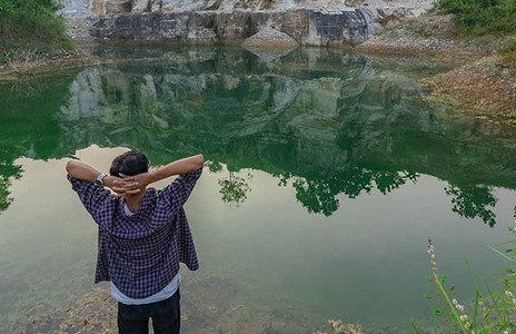 Wisata Telaga Biru Semin Gunung Kidul 6