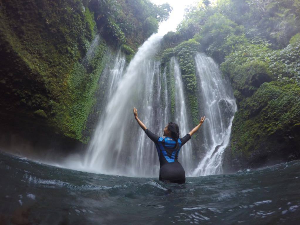 Keindahan Air Terjun Tiu Kelep 3