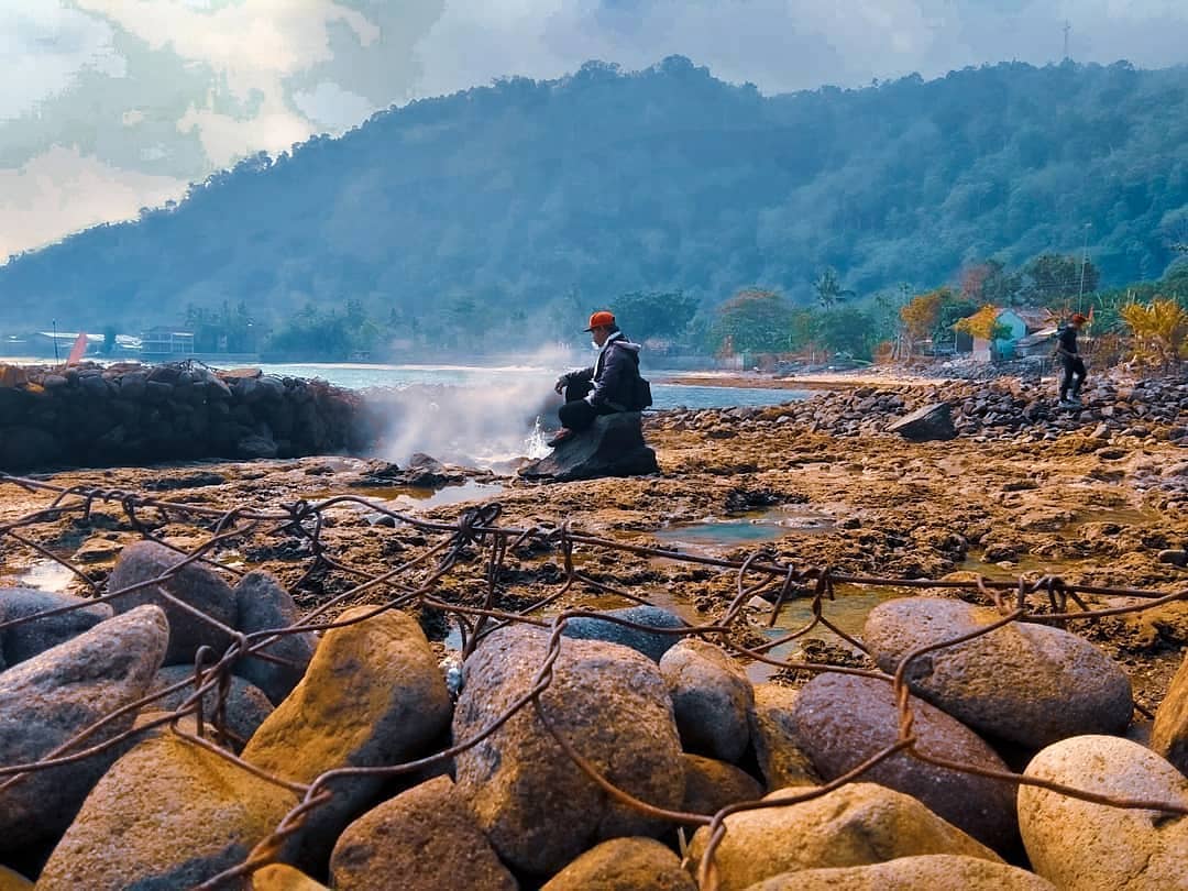 Pantai Wartawan di Lampung Selatan 2 Pantai Wartawan di Lampung Selatan 2