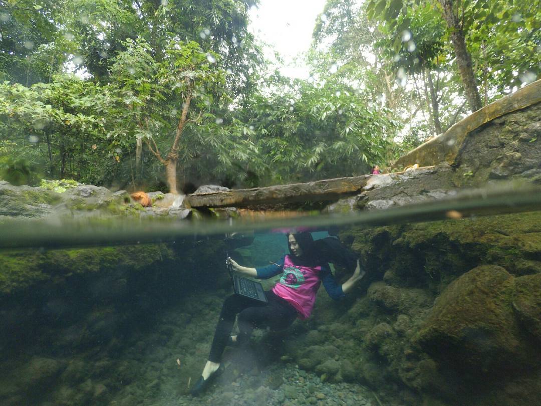 Tempat Pemandian Way Bekhak Tanggamus Lampung 9