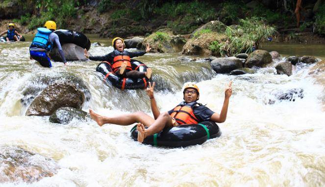Tuk gong adventure magelang wisata candimulyo harga tubing mangu river jawa tengah karangampel tampir