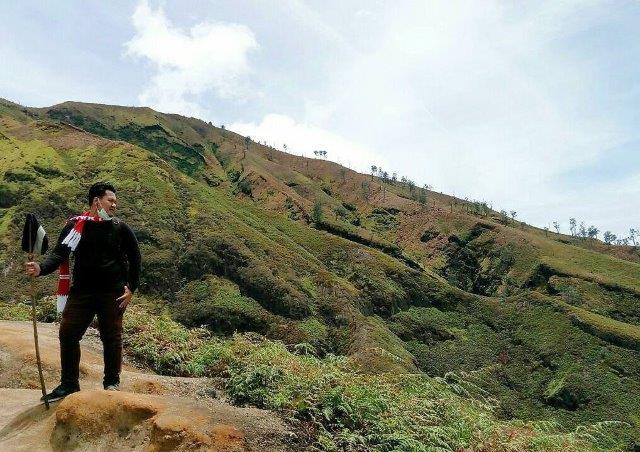 Jalur Pendakian Kawah Ijen 1