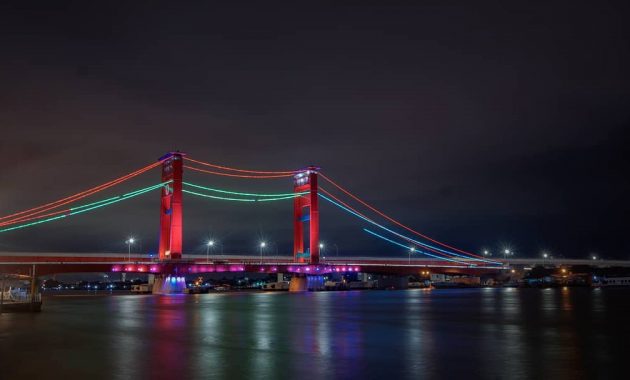 Jembatan Ampera Malam Hari 8 Jembatan Ampera Malam Hari 7