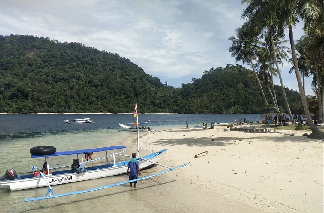 Lokasi Pulau Sikuai 1
