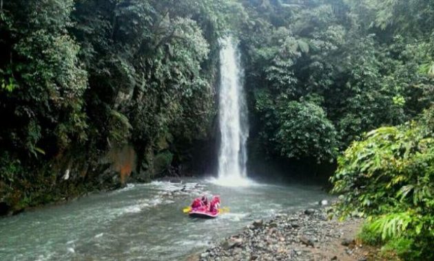 10 Foto Air Terjun Lematang Indah Palembang, Lokasi Alamat, Wisata