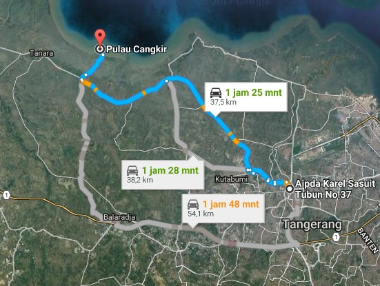 Pulau Cangkir Tangerang 7