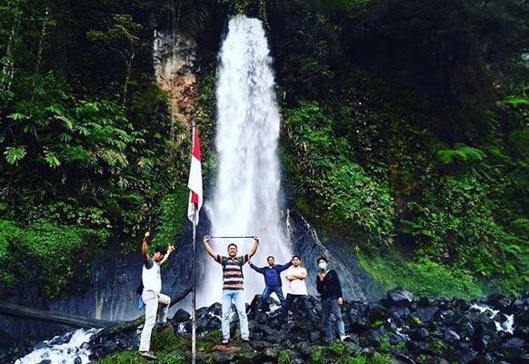 Ketinggian Curug Cibeureum 4