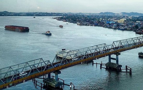 10 Gambar Jembatan Mahakam Balikpapan, Sejarah Legenda, Lokasi Alamat, Panjang Total + Selesai di Bangun Pada Tanggal? 3