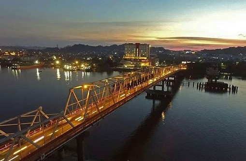 10 Gambar Jembatan Mahakam Balikpapan, Sejarah Legenda, Lokasi Alamat, Panjang Total + Selesai di Bangun Pada Tanggal? 5