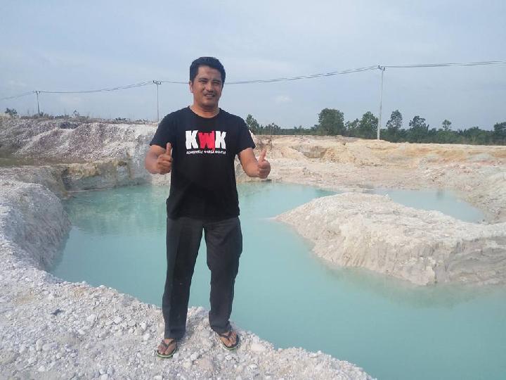 10 Gambar Kawah Biru Pekanbaru, Sejarah Legenda, Lokasi Alamat, Jalan Menuju Tinggi Raja + Bagus di Buat Foto? 2
