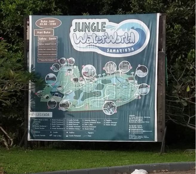 10 Gambar Jungle Water World Balikpapan, Harga Tiket Masuk, Lokasi Alamat, Hotel di Sekitar, Jam Buka Tutup + Nomer Telepon 4