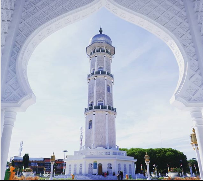 10 Gambar Masjid Raya Baiturrahman Aceh, Lokasi Alamat, Arsitektur Pembangunan + Keunikan Bangunan 5