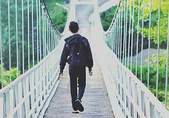 10 Gambar Jembatan Gantung Danawarih Tegal, Lokasi Alamat + Keindahan Sepanjang Perjalanan? 6