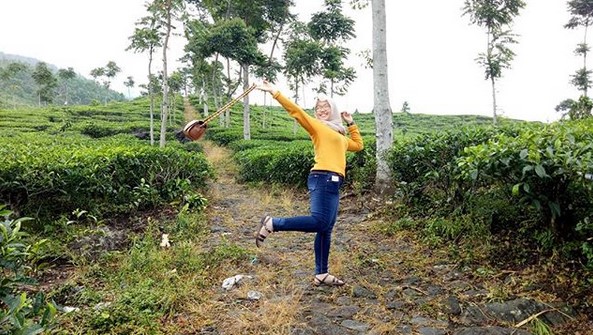 Pesona Indahnya Kebun Teh Jamus Ngawi dan Spot Borobudur Hills Yang Hits Banget 4