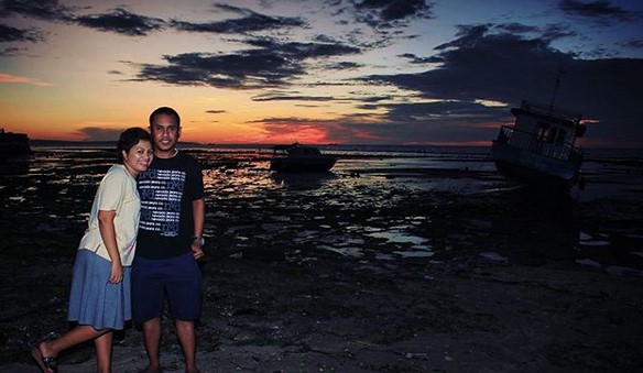Romantisnya Sunset di Pantai Pasir Panjang Kupang 8