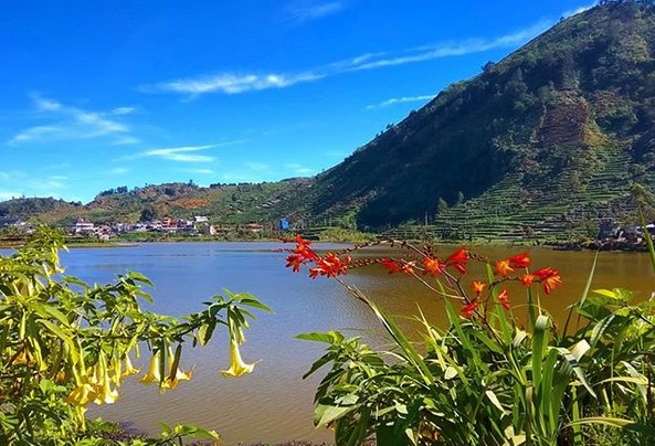 Telaga Cebong Dieng Wonosobo, Keindahan Menakjubkan Dibalik Bukit Sikunir 2 Telaga Cebong Dieng Wonosobo, Keindahan Menakjubkan Dibalik Bukit Sikunir 2