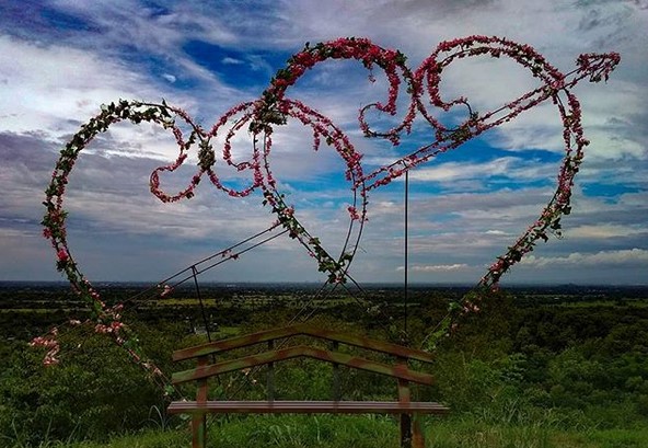 Penuh Spot Foto Warna – Warni, 8 Potret Keindahan Bukit Cinta Bayat Klaten 2