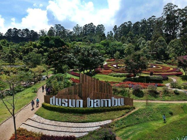 Indahnya Wisata Dusun Bambu Lembang 4