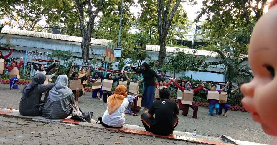 Taman Flora, Taman Kota Gratisan Dengan Fasilitas Super Lengkap di Surabaya 2