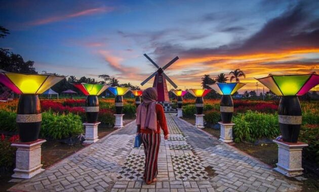 Cantiknya Taman Ramadanu, Kebun Bunga Celosia Hits di Magelang 4