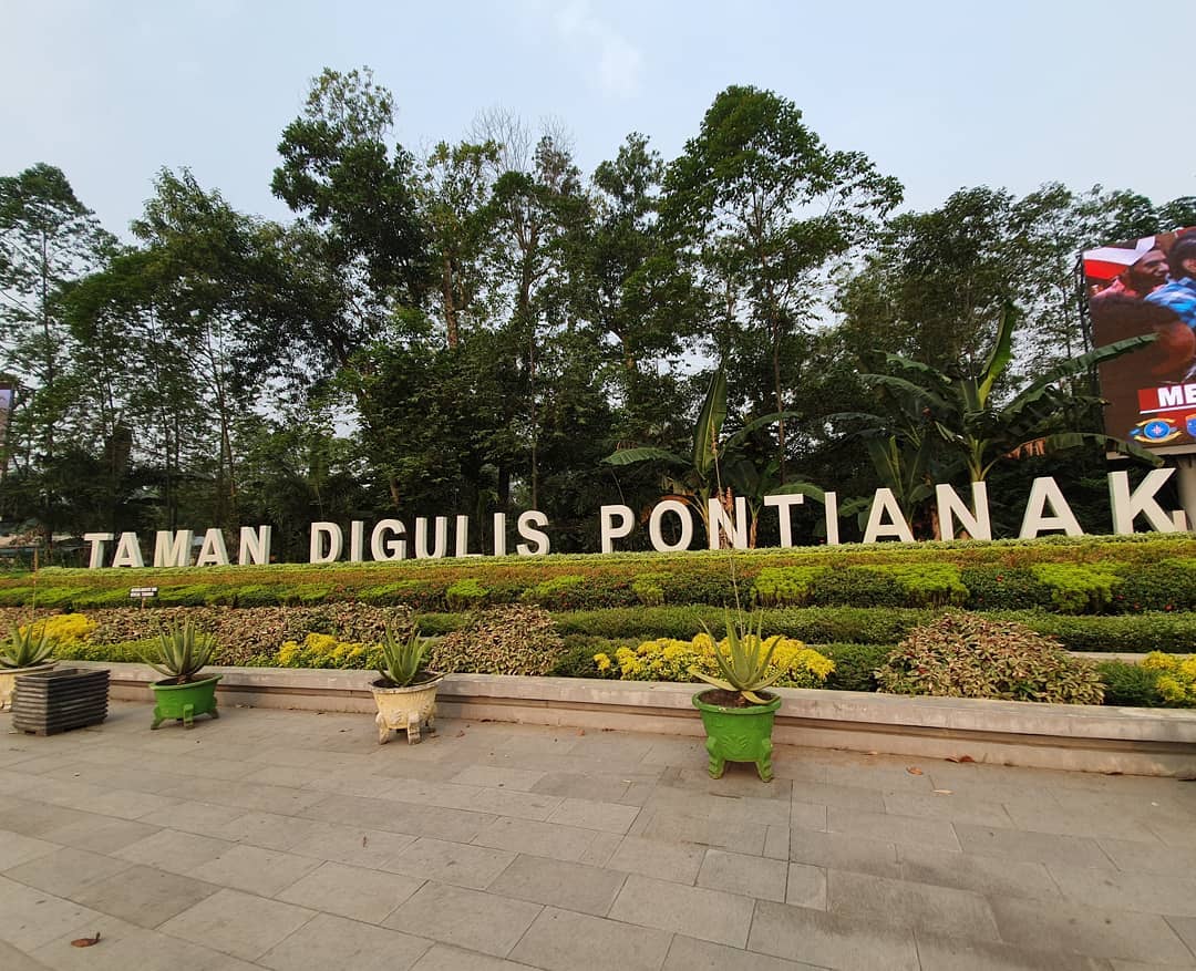 Potret Keseruan Nongkrong di Taman Digulis Pontianak, Bikin Mager Pulang 1