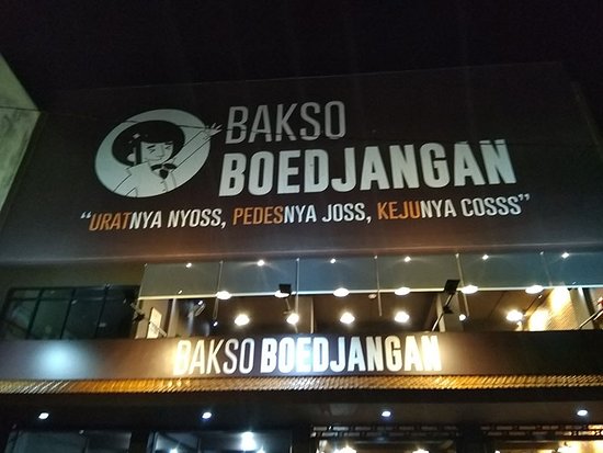 Bakso boedjangan malang tempat alamat kota jawa timur daftar menu di lokasi dan harga review ciliwung jalan purwantoro transmart