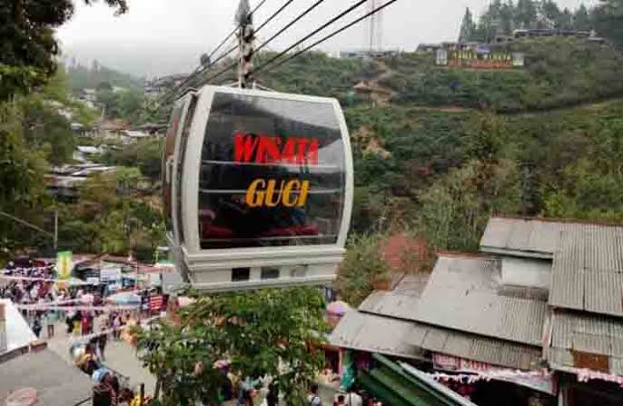 9 Kereta Gantung di Indonesia Yang Tak Kalah Seru 7