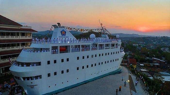 Potret Megahnya Masjid Kapal Akpelni, Destinasi Wisata Baru di Semarang 1