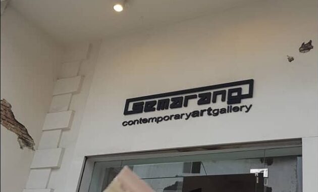 Semarang contemporary art gallery tiket masuk alamat buka jam berapa 2024 dimana lokasi letak harga kota jawa tengah jadwal