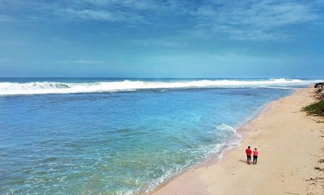 10 Foto Pantai Sayang Heulang Garut 2022 Harga Tiket Masuk