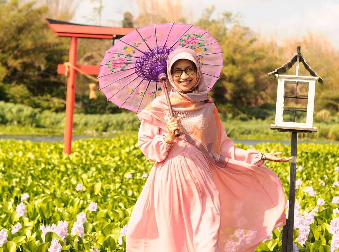Bak Seperti di Negeri Sakura, Intip Pesona Kalinampu Natural Park Bantul 4