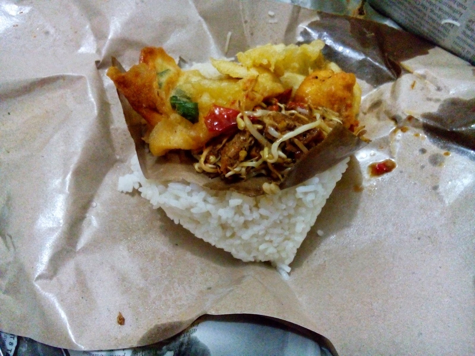 Sego Banting Cak San, Kuliner Malam Paling Joss di Malang 8 Sego Banting Cak San, Kuliner Malam Paling Joss di Malang 8