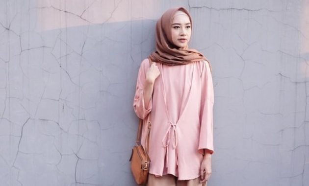 10 Gambar Baju Pink Pastel Cocok Dengan Jilbab Warna Apa | JejakPiknik.Com