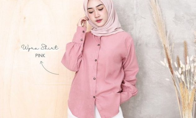 10 Gambar Baju Warna Pink Cocok Dengan Jilbab Warna Apa | JejakPiknik.Com