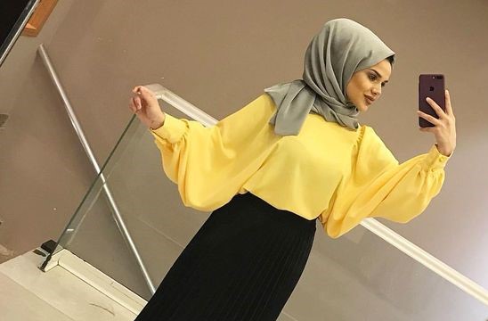10 Inspirasi Outfit Hijab Untuk Baju Kuning 1 10 Inspirasi Outfit Hijab Untuk Baju Kuning 1