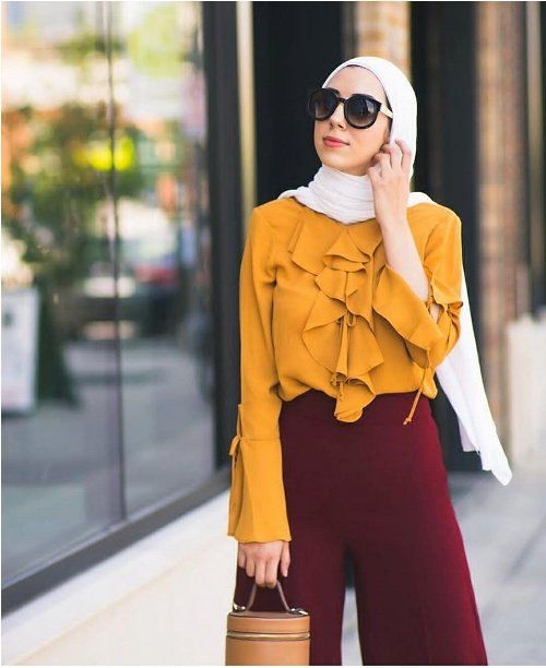 10 Inspirasi Outfit Hijab Untuk Baju Kuning 7 10 Inspirasi Outfit Hijab Untuk Baju Kuning 7